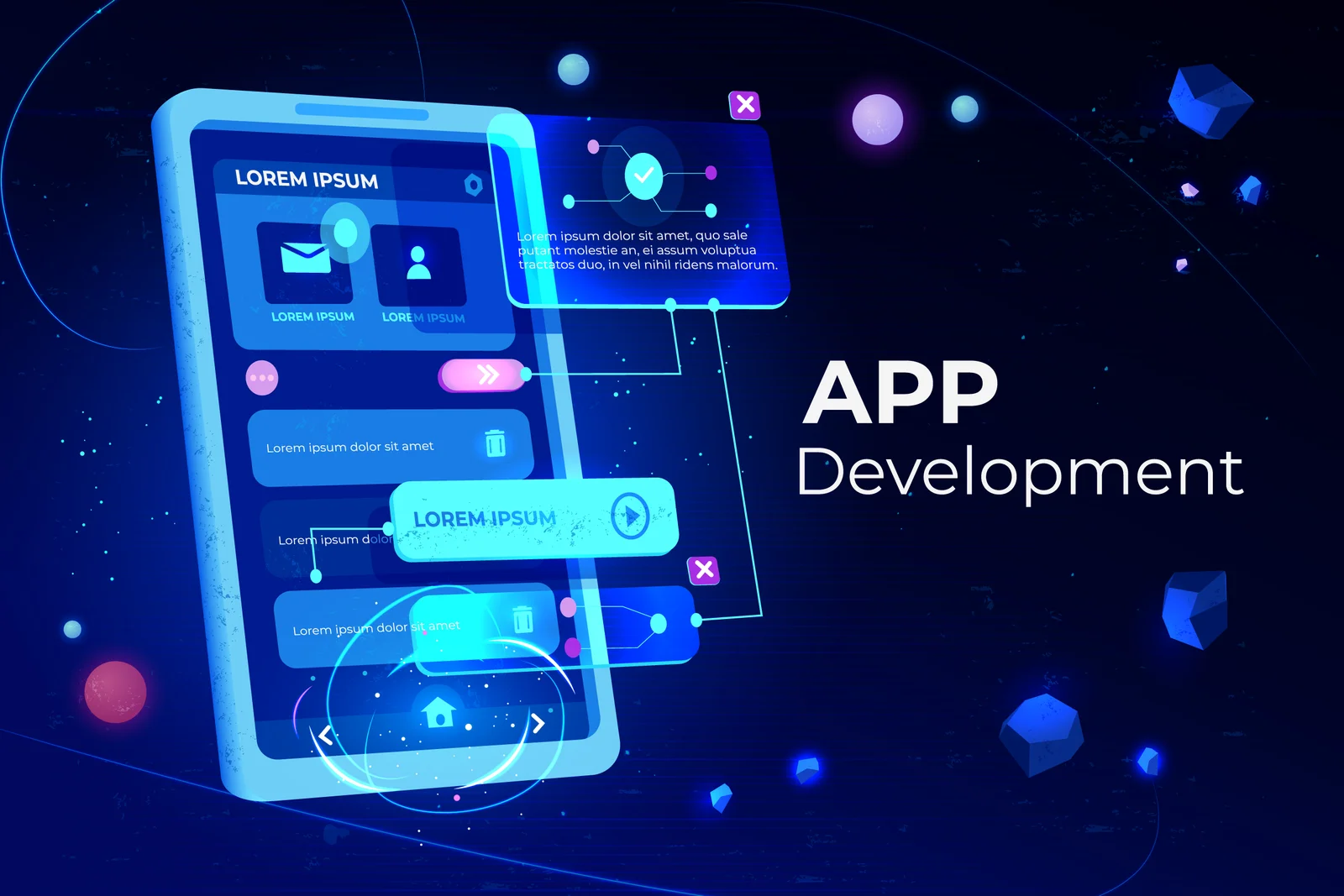 Android Application Development illustration