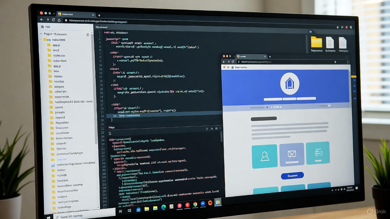 MEAN Stack Development illustration